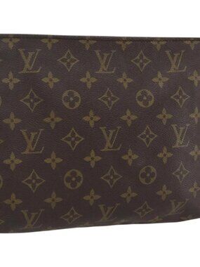 LOUIS VUITTON Monogram Poche Toilette 26 Pouch M47542 LV Auth am10716